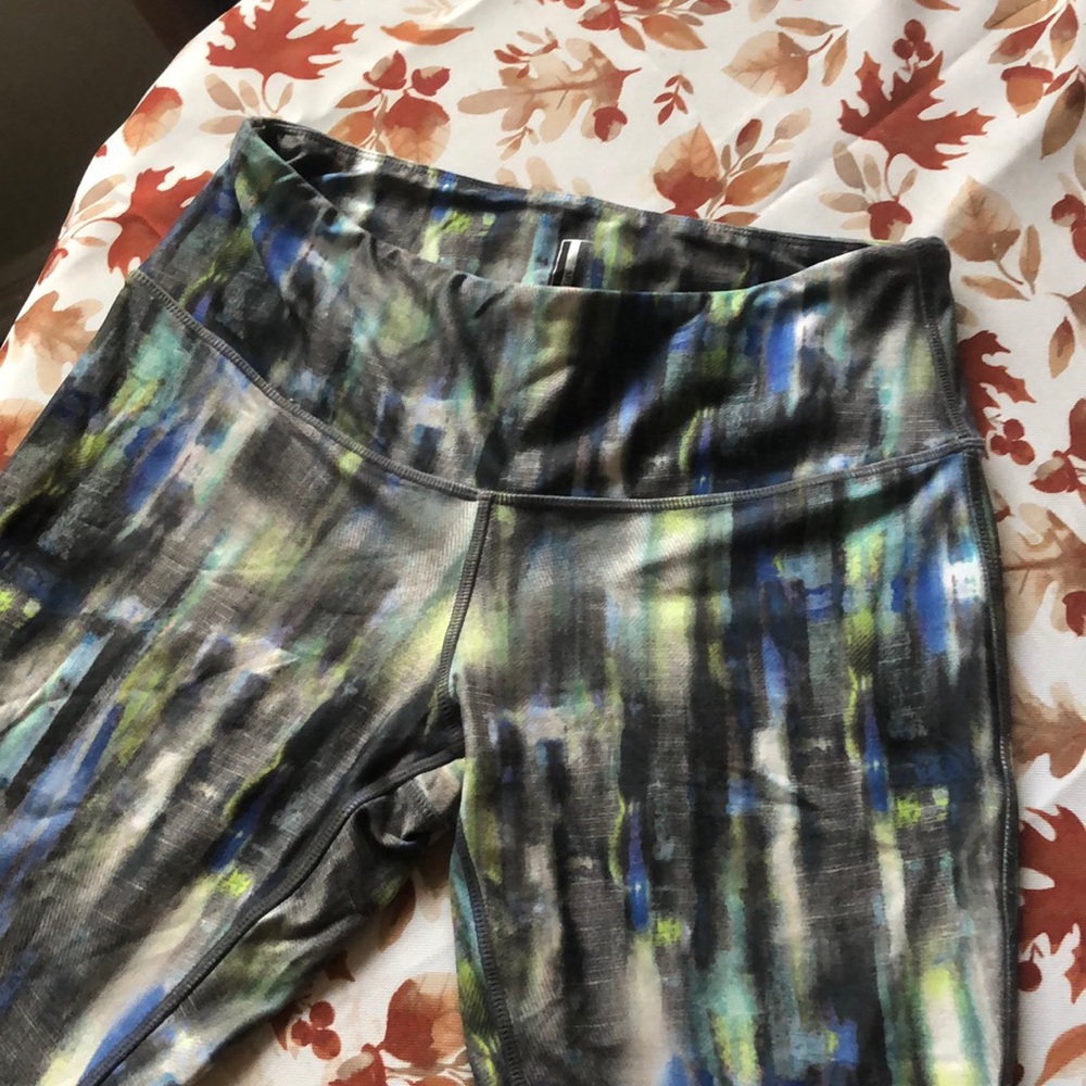 Multi color workout leggings